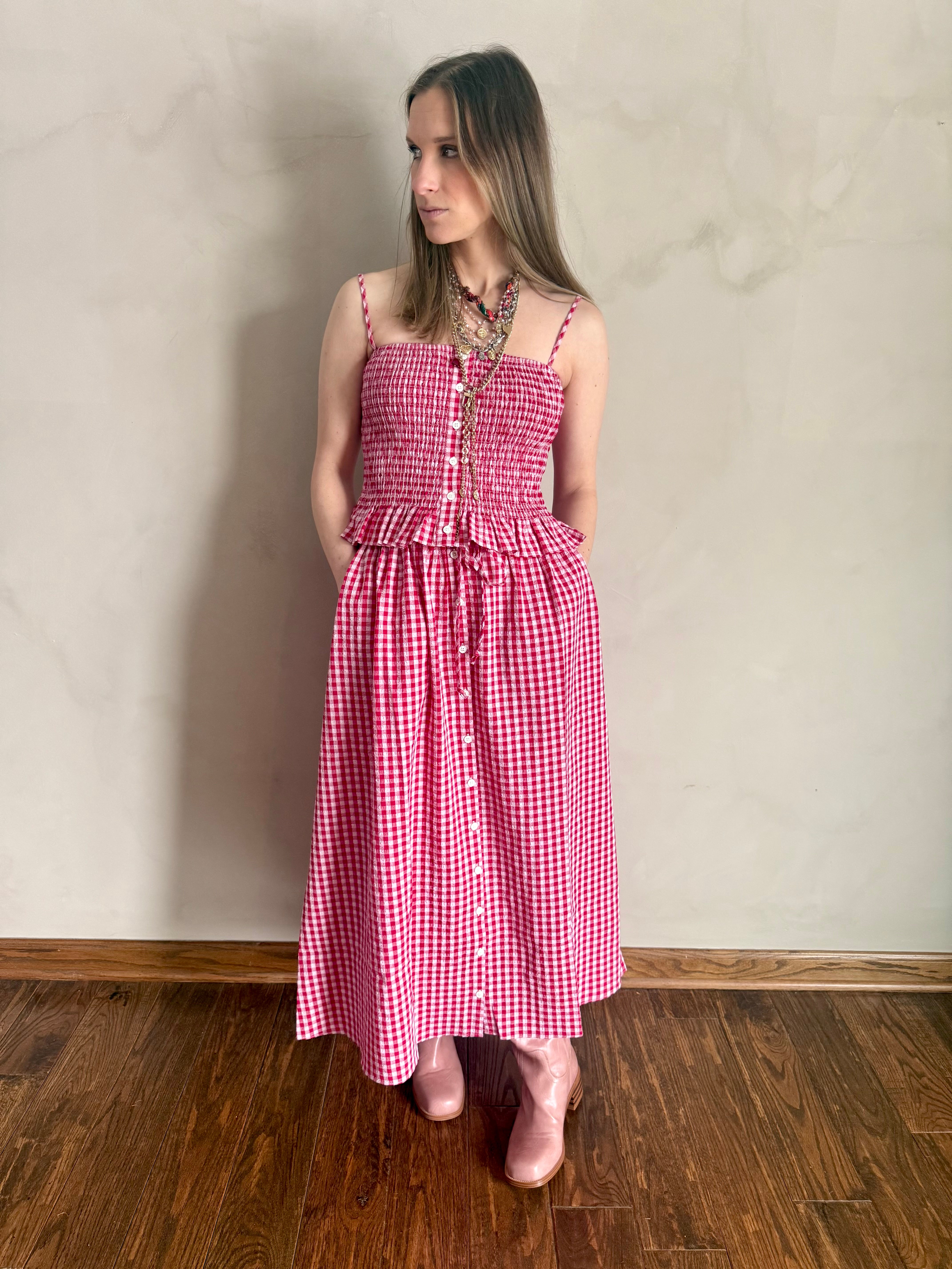 Kiss Me Gingham Set – OL&RO