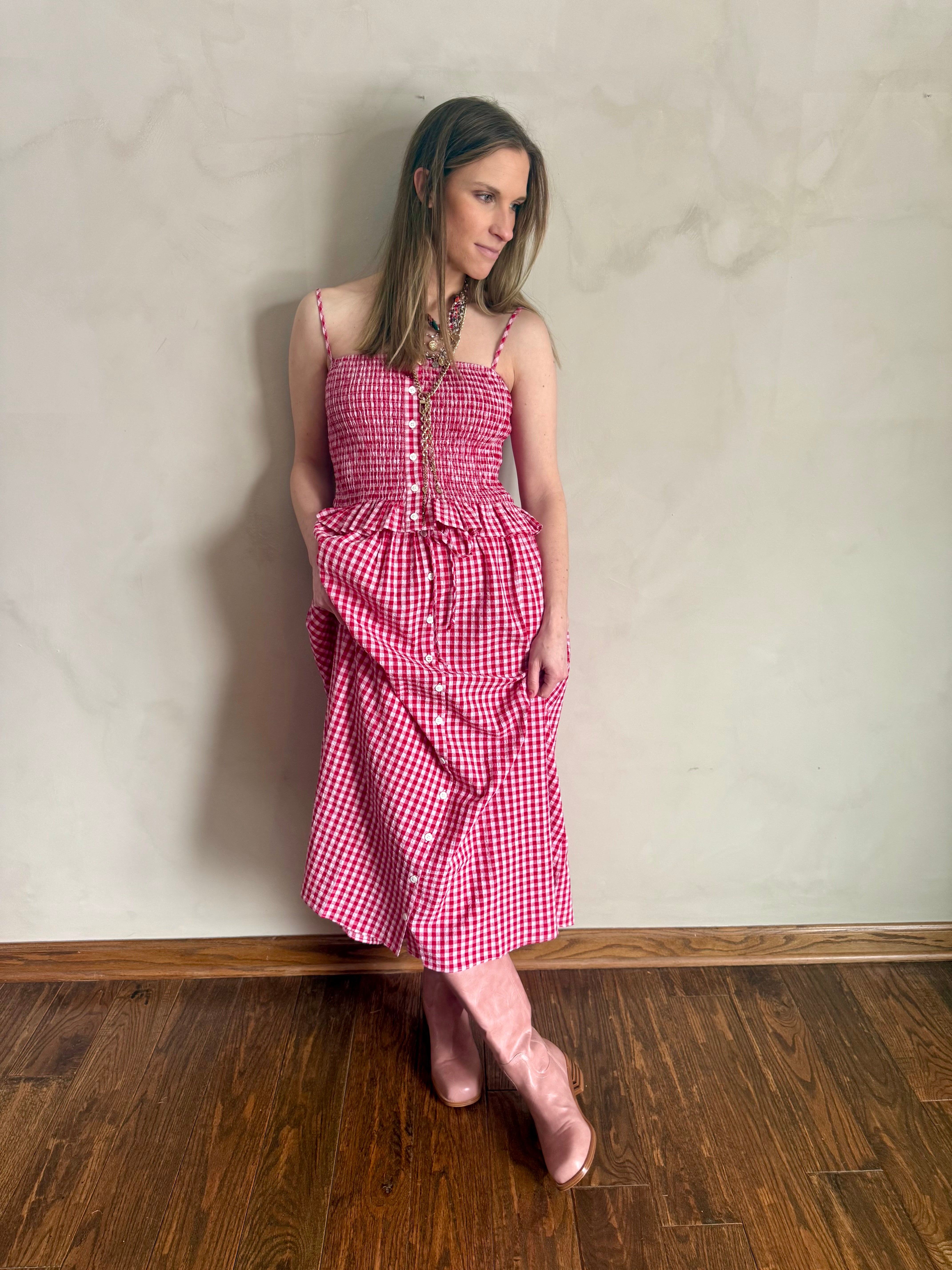 Kiss Me Gingham Set – OL&RO