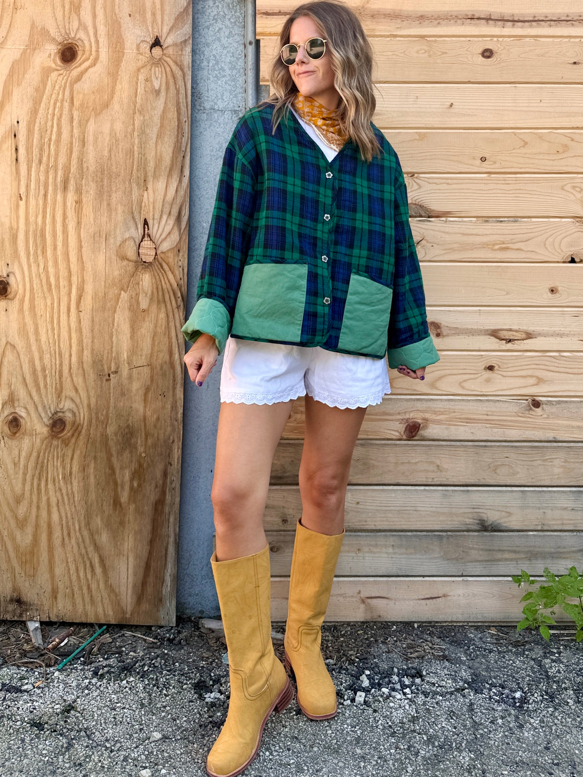 Ralph Plaid Reversible Jacket-LAST ONE