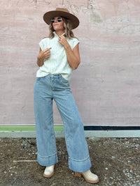 Sally Stripped Jeans