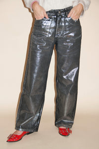 Midnight Metallic Jeans