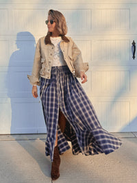 Gwenna Flannel Skirt