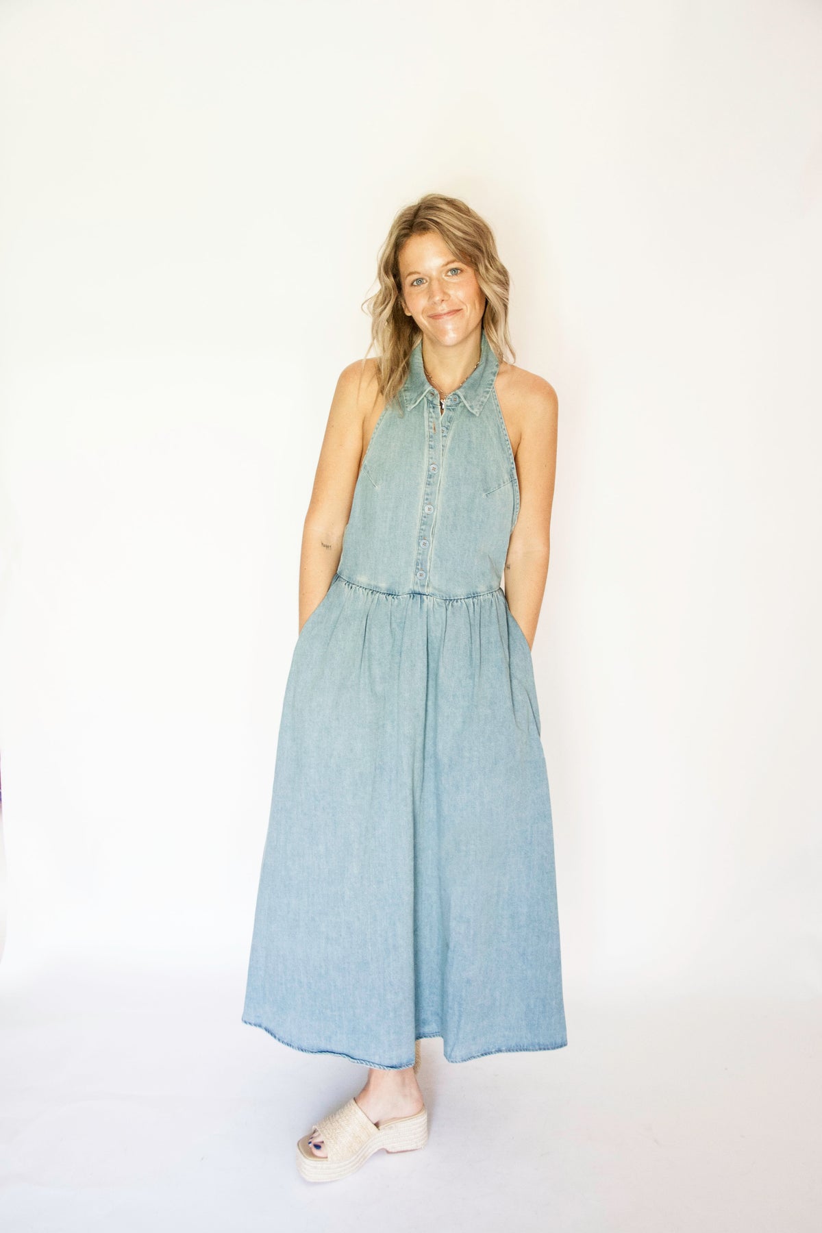 Denim Sweet Talker Dress