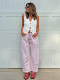 Lilac Barrel Jeans