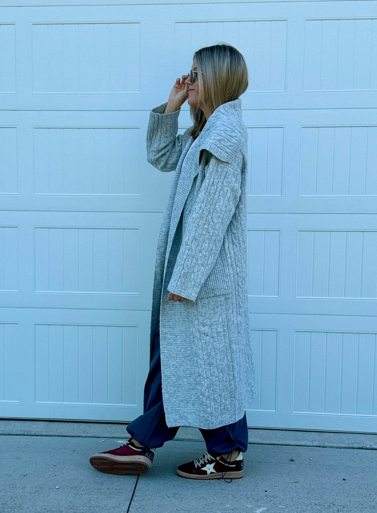 Grey Cardigan