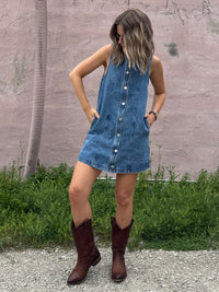 Fiona Denim Dress-LAST ONE