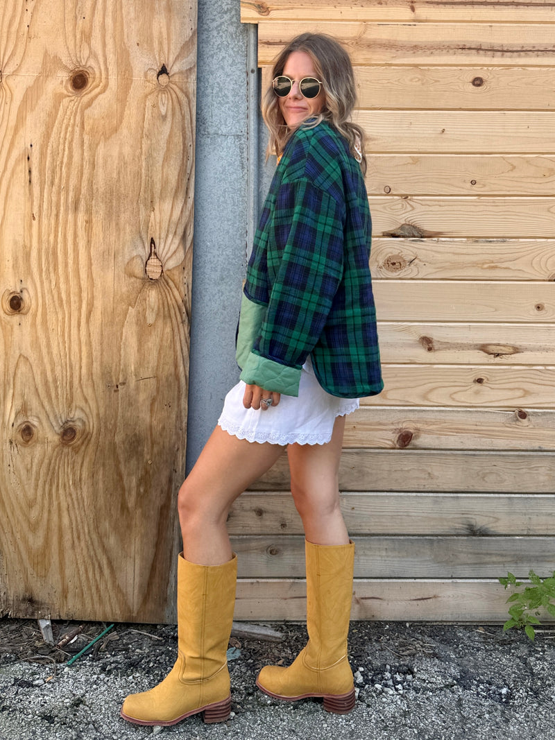 Ralph Plaid Reversible Jacket-LAST ONE