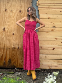 Sunset Gingham Dress-LAST TWO