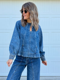 Marlee Denim Top