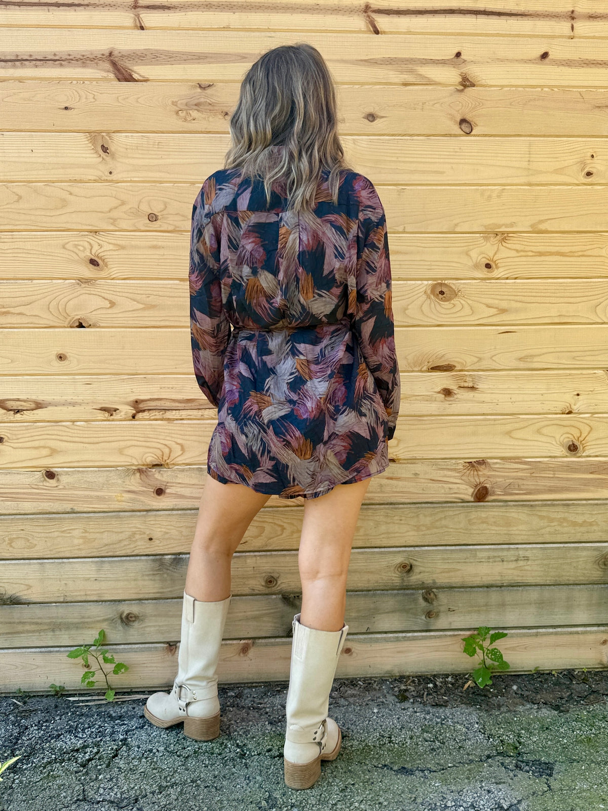 Patterns Romper Dress