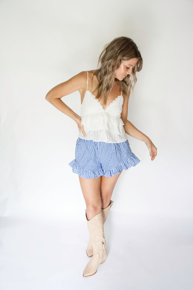 Ruffle Boxer Shorts