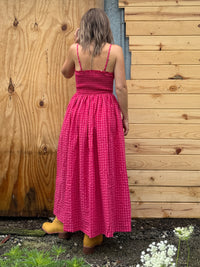 Sunset Gingham Dress-LAST TWO