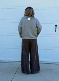 Gray Oversized Sweater