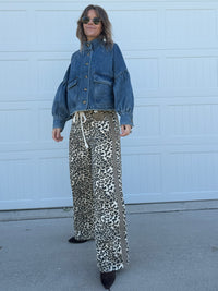 It’s a Race Leopard Jeans