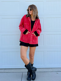 Camel Crush Barn Jacket