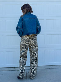 It’s a Race Leopard Jeans
