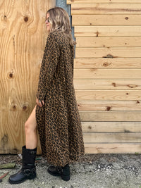 Cheetah Girl Long Jacket-TWO LEFT