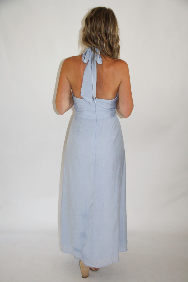 Something Blue Midi Dress