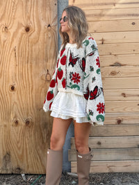 Strawberry Fields Sweater