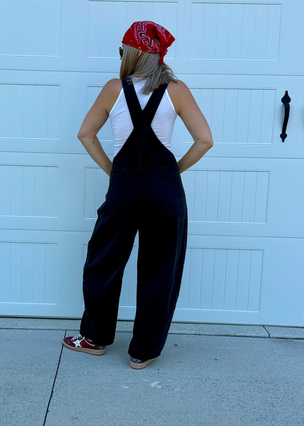 Black Barrel Jeans