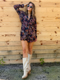 Patterns Romper Dress