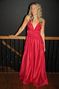 Magenta Maxi Dress