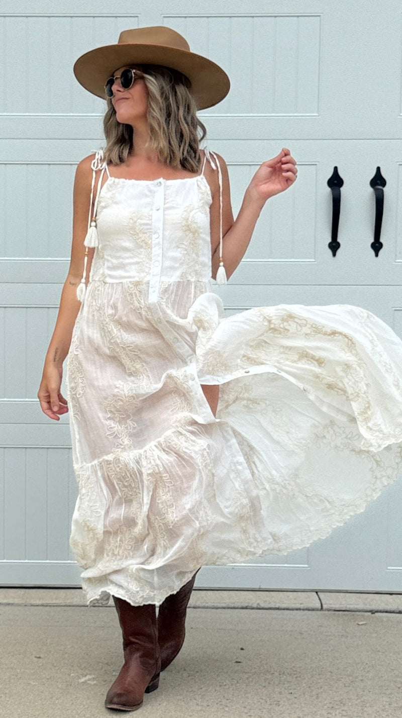 Out West Maxi Top
