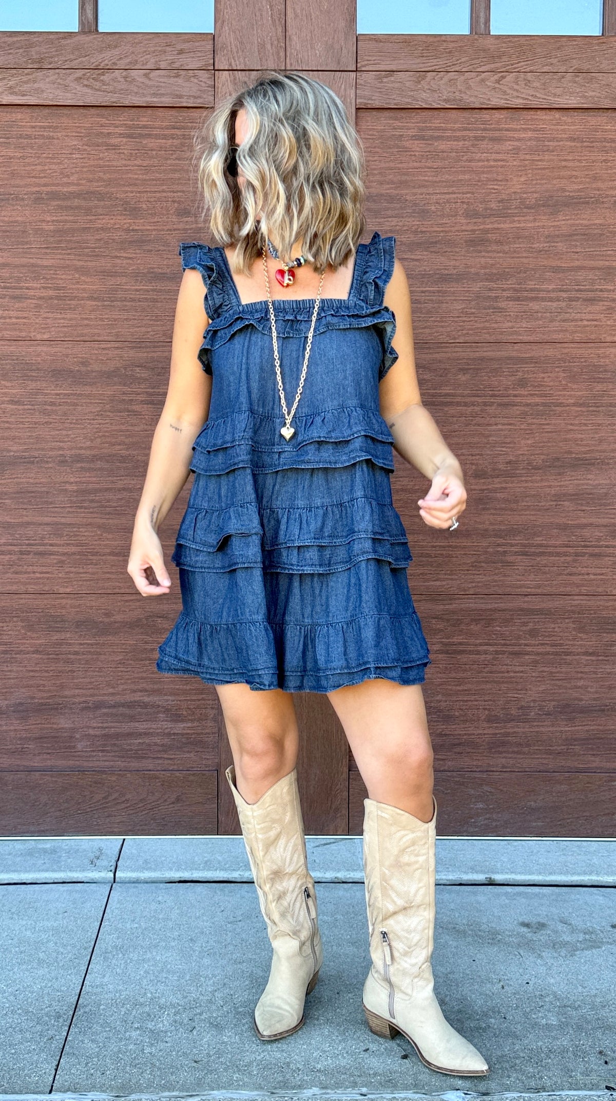 Josie Ruffle Dress