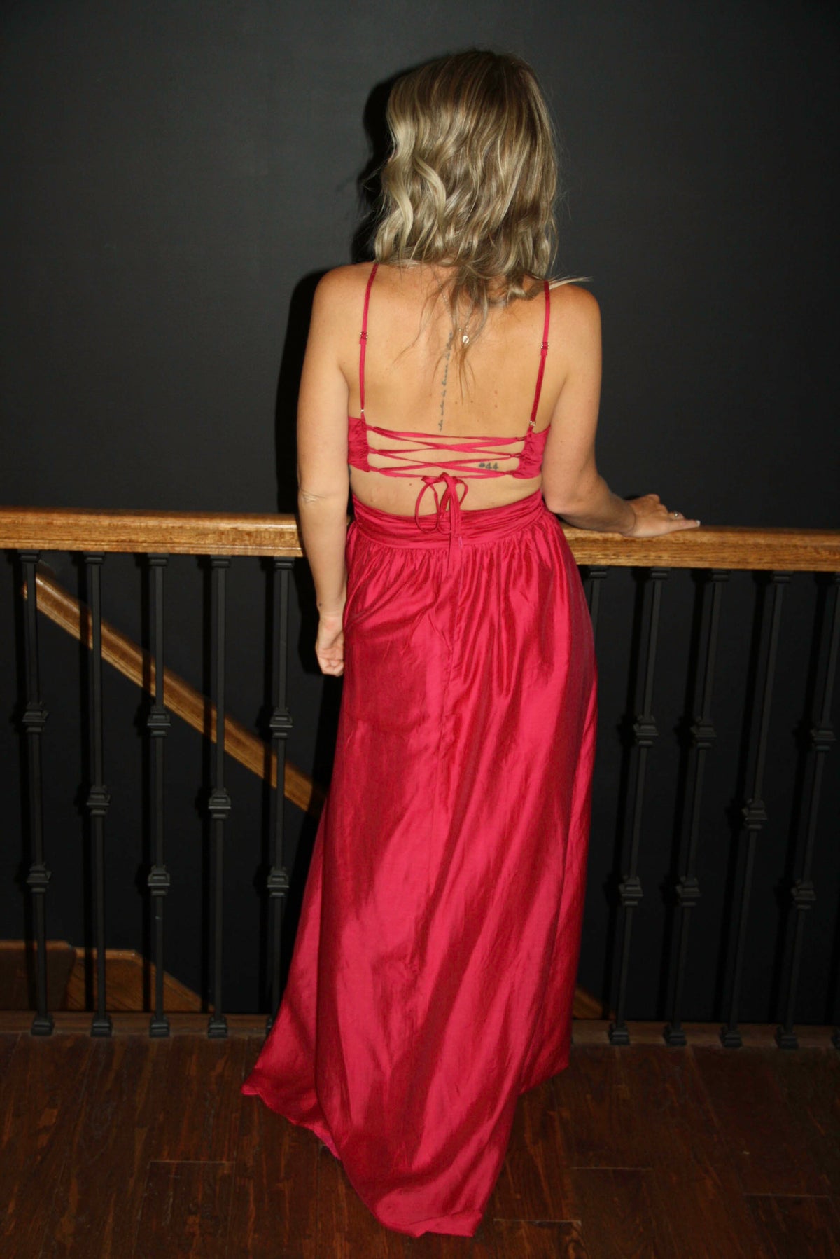 Magenta Maxi Dress