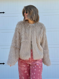 Make it Dirty Faux Fur Jacket