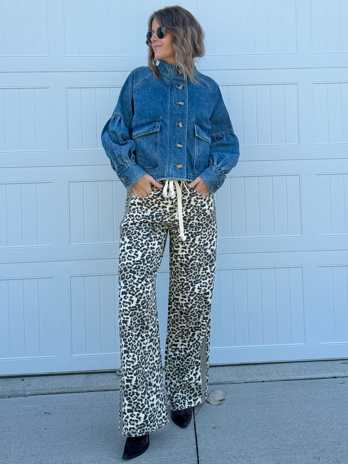 It’s a Race Leopard Jeans