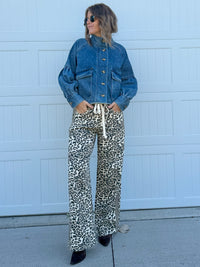 It’s a Race Leopard Jeans