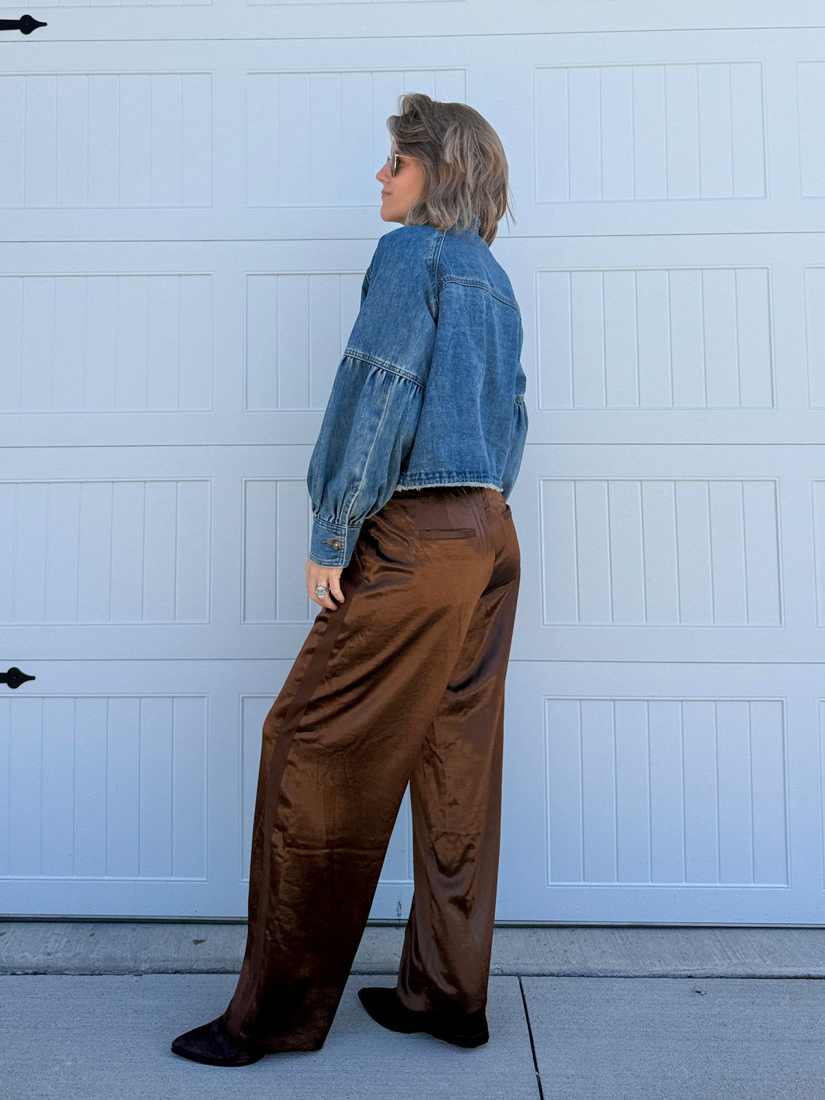 Sally Satin Pants
