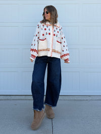 Fall Leaves Cardigan