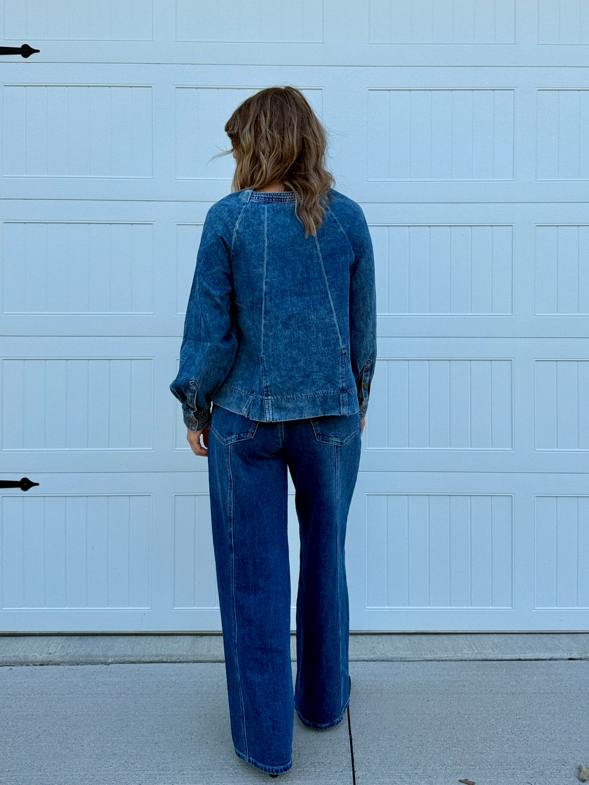 Marlee Denim Top
