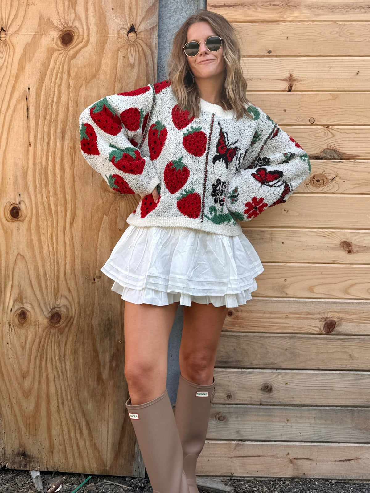 Strawberry Fields Sweater