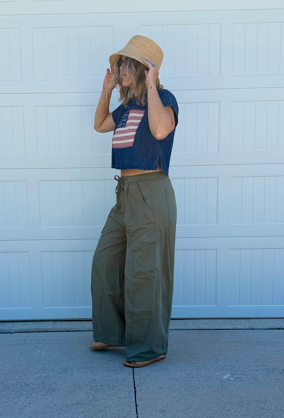 American Denim Top