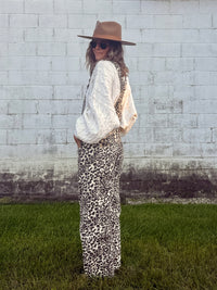Leopard Barrel Bibs-LAST ONE
