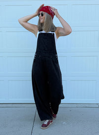 Black Barrel Jeans
