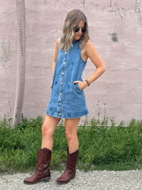 Fiona Denim Dress-LAST ONE