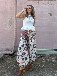 Butterfly Garden Joggers-LAST ONE