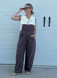 Teddy Brown Overalls