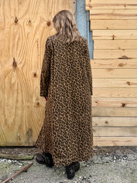 Cheetah Girl Long Jacket-TWO LEFT