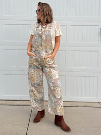 Patterns Barrel Overalls