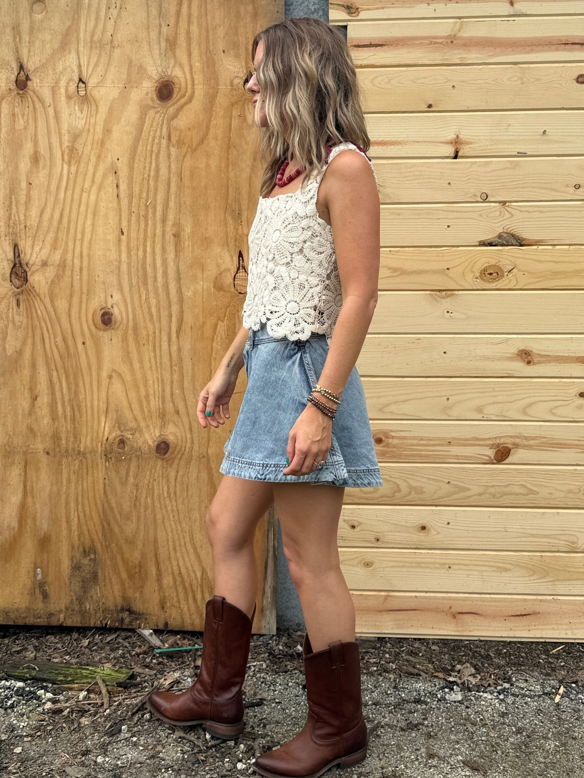 Saylor Denim Shorts