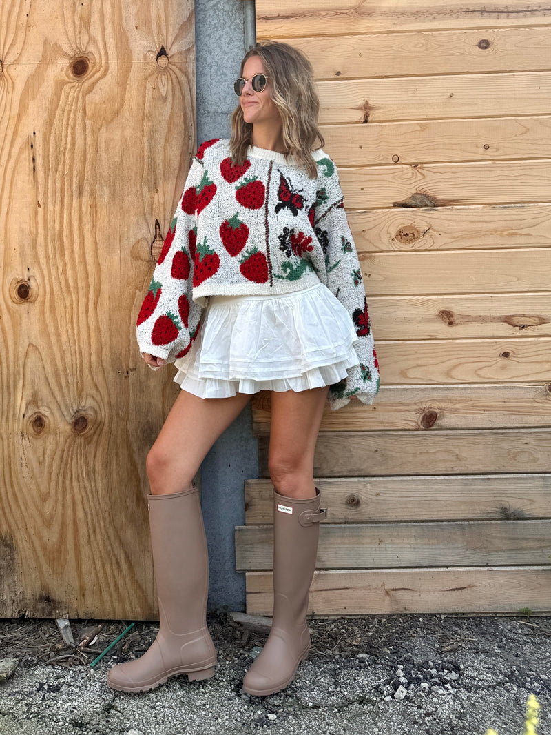 Strawberry Fields Sweater