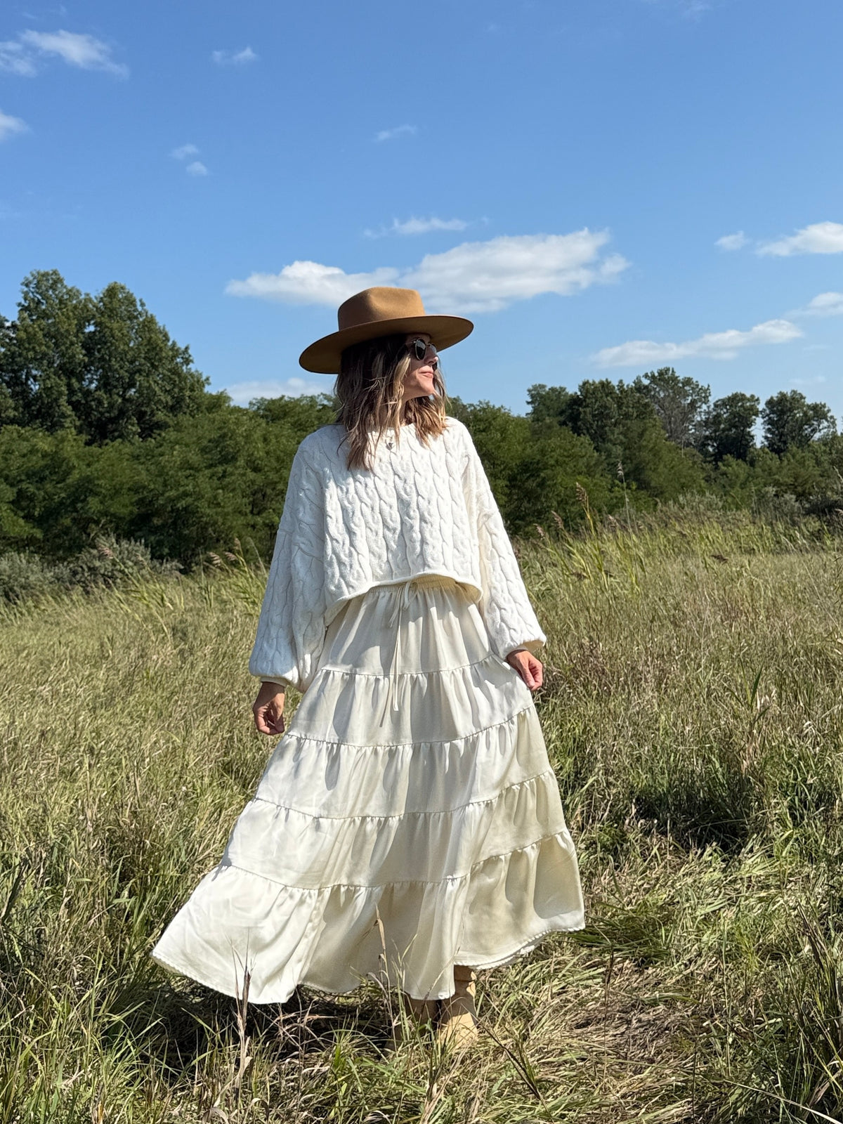 Jackson Tiered Maxi Skirt