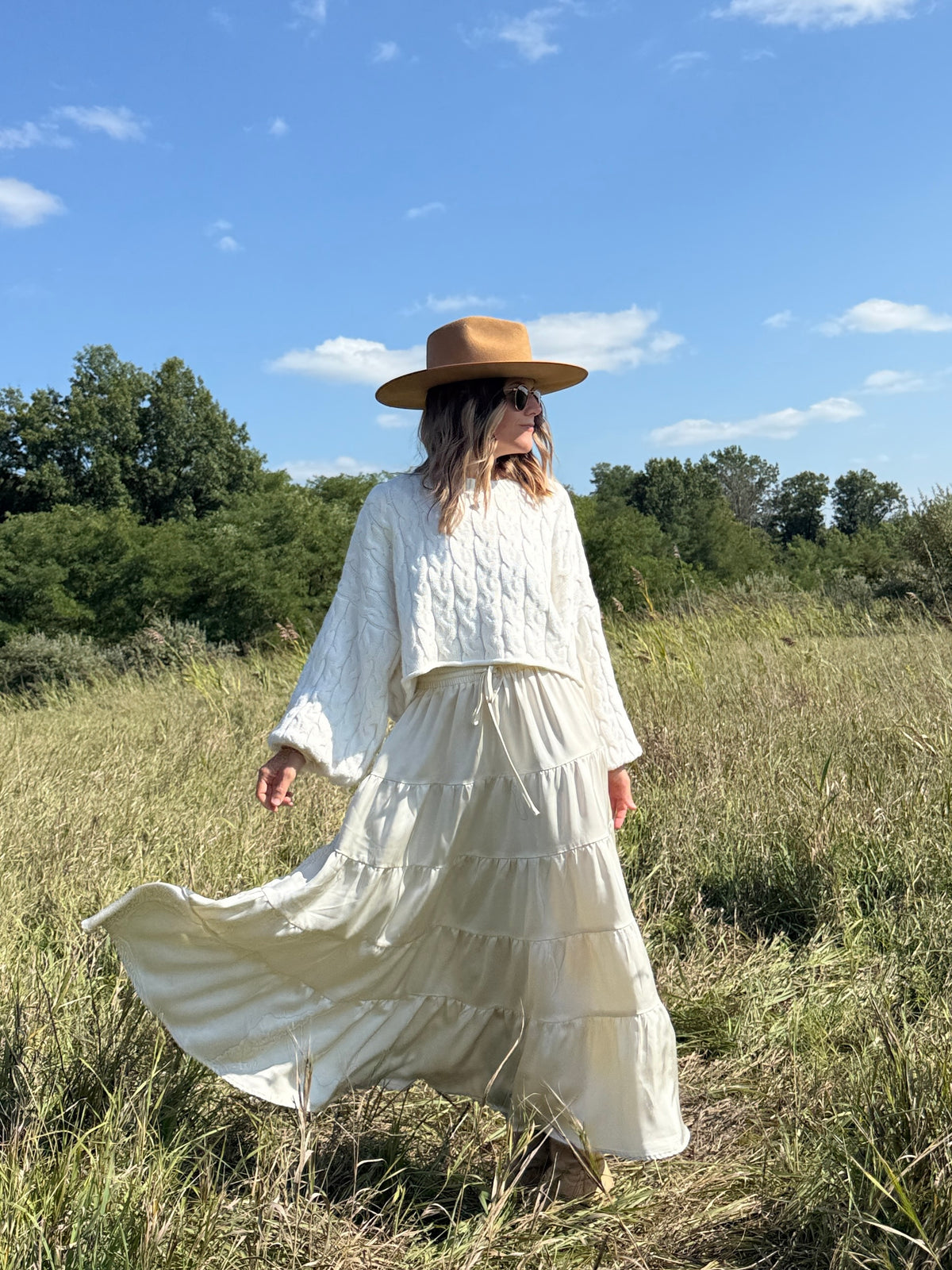 Jackson Tiered Maxi Skirt