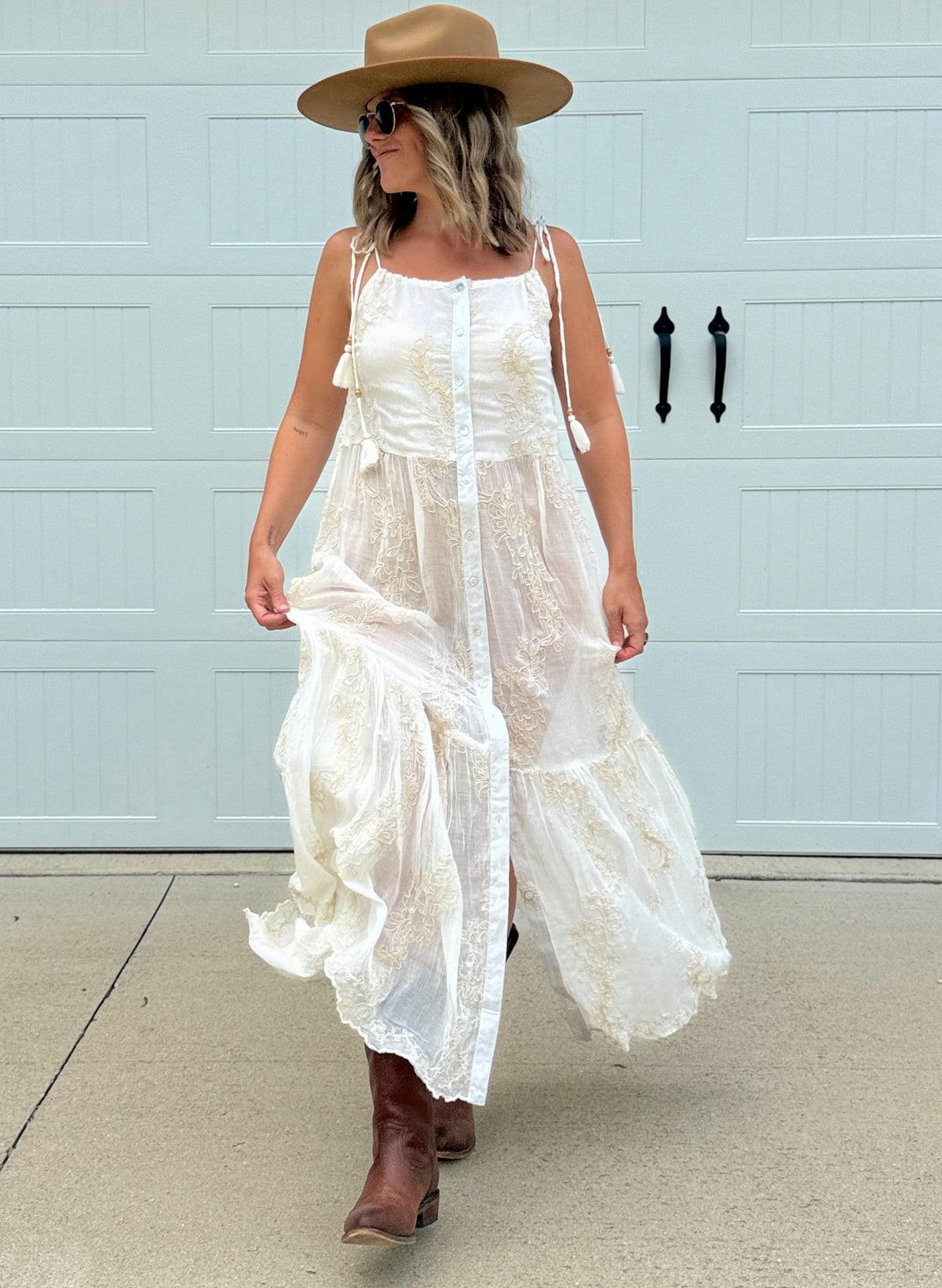 Out West Maxi Top