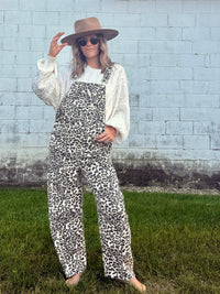 Leopard Barrel Bibs-LAST ONE